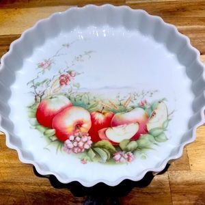 Vintage - Pillivuyt - 1984 - 11 inch pie / tart / quiche pan